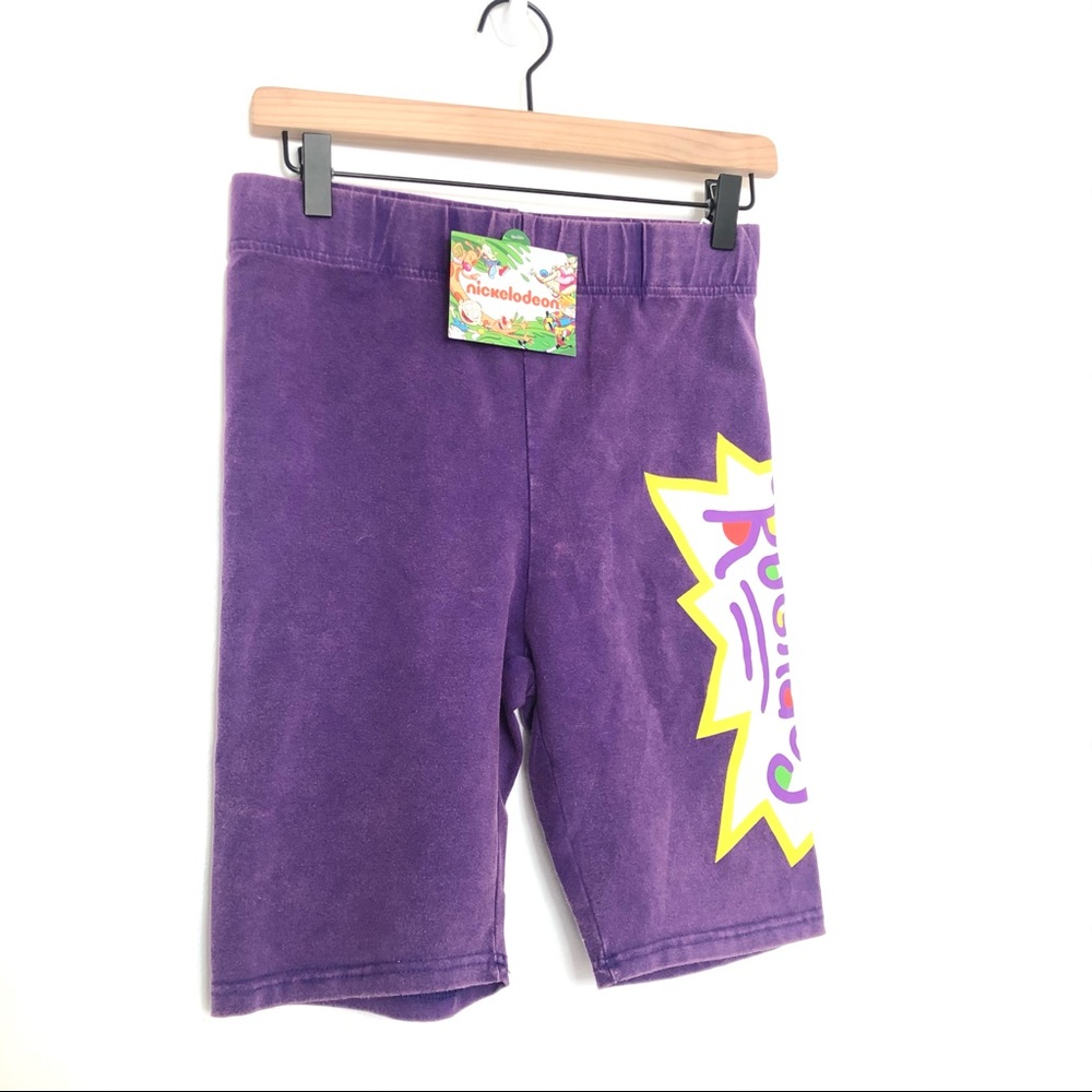 Nickelodeon Purple Rugrats Biker Shorts